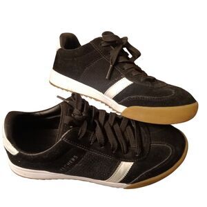 *SALE*Skechers Black/White "Zinger" Leather Sneakers –, Sz 6 Womens